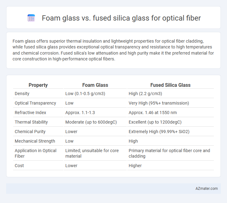 Foam glass vs. fused silica glass for optical fiber - What is The Difference?