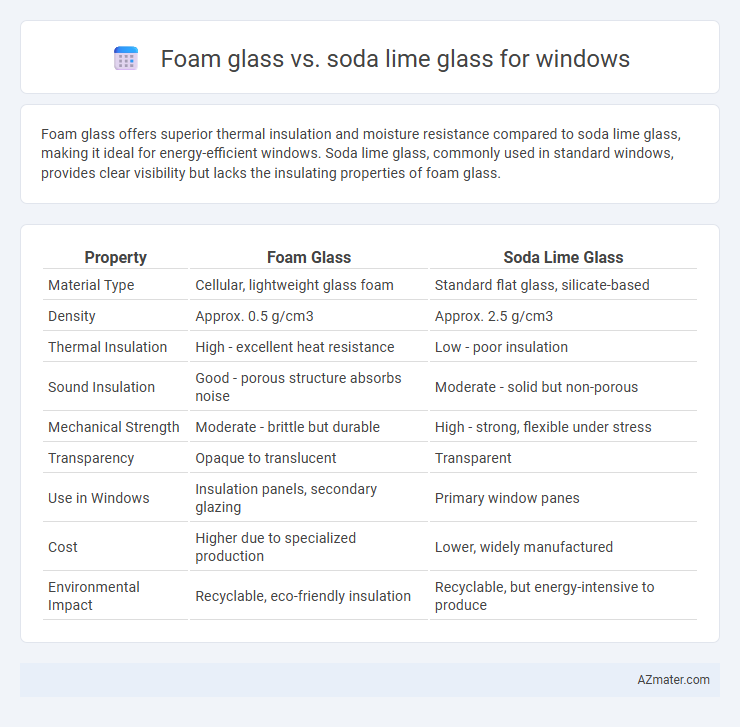Foam glass vs. soda lime glass for windows - What is The Difference?