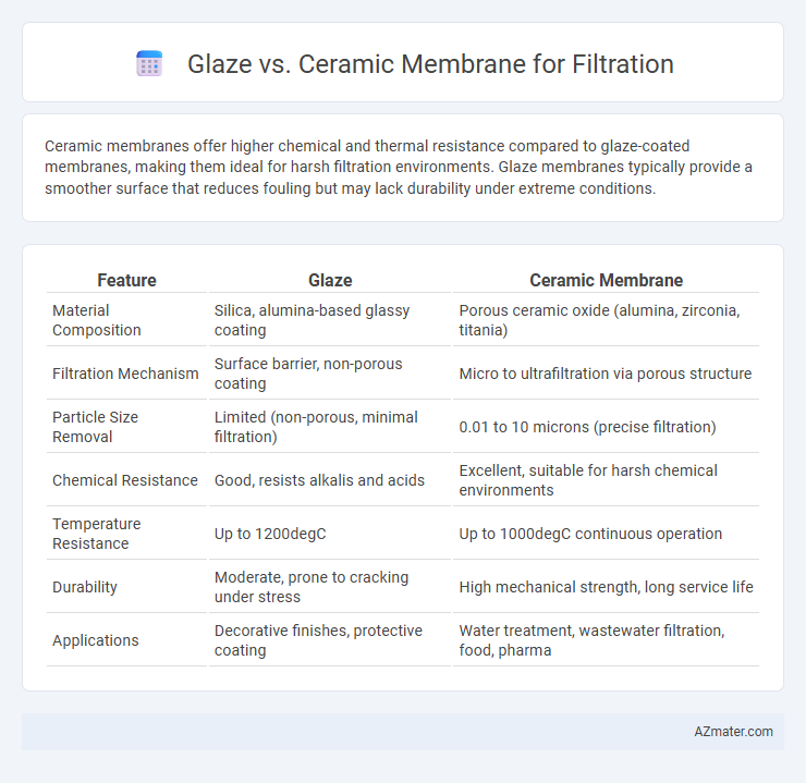Glaze vs. Ceramic Membrane for Filtration - What is The Difference?