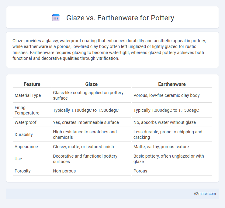 Glaze vs. Earthenware for Pottery - What is The Difference?