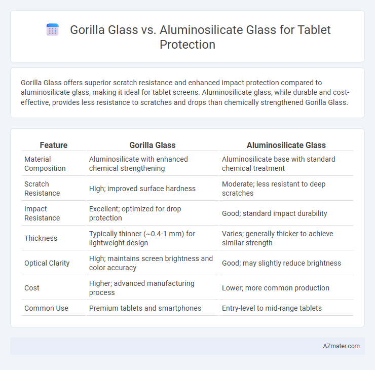 Gorilla Glass vs. Aluminosilicate Glass for Tablet Protection - What is The Difference?