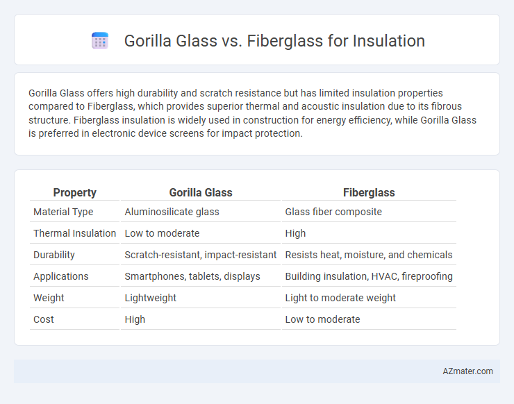 Gorilla Glass vs. Fiberglass for Insulation - What is The Difference?