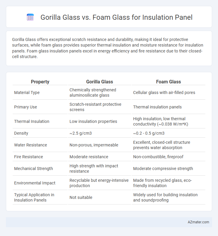 Gorilla Glass vs. Foam Glass for Insulation Panel - What is The Difference?