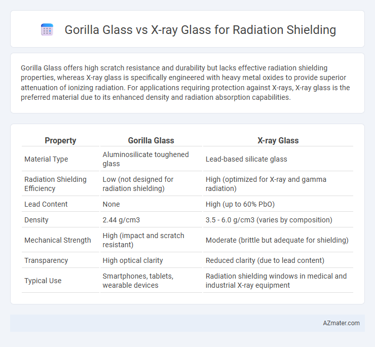 Gorilla Glass vs X-ray Glass for Radiation Shielding - What is The Difference?