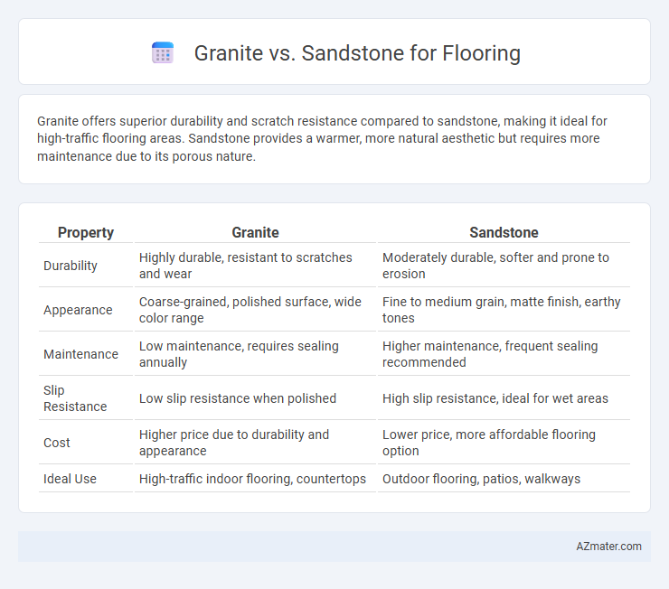 Granite vs. Sandstone for Flooring - What is The Difference?