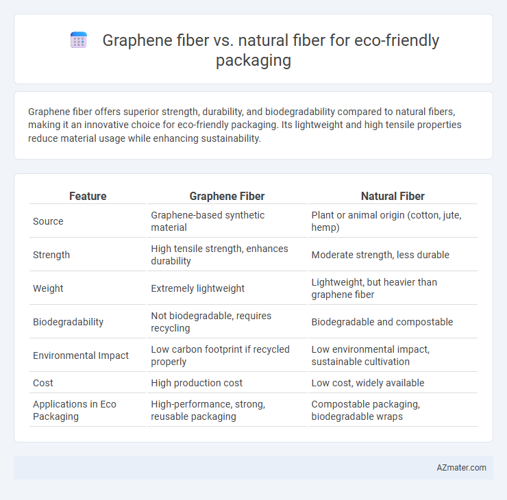 Graphene fiber vs. natural fiber for eco-friendly packaging - What is The Difference?