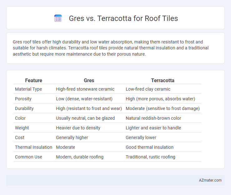 Gres vs. Terracotta for Roof Tiles - What is The Difference?