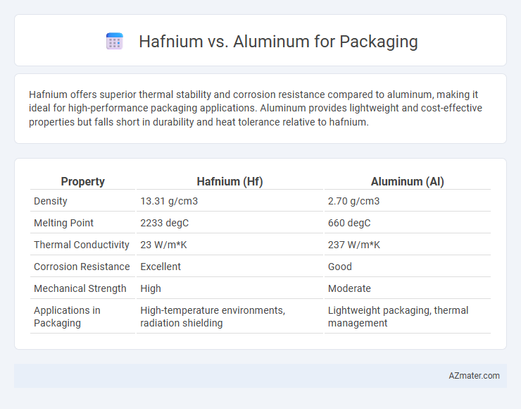 Hafnium vs. Aluminum for Packaging - What is The Difference?
