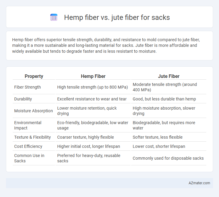 Hemp fiber vs. jute fiber for sacks - What is The Difference?