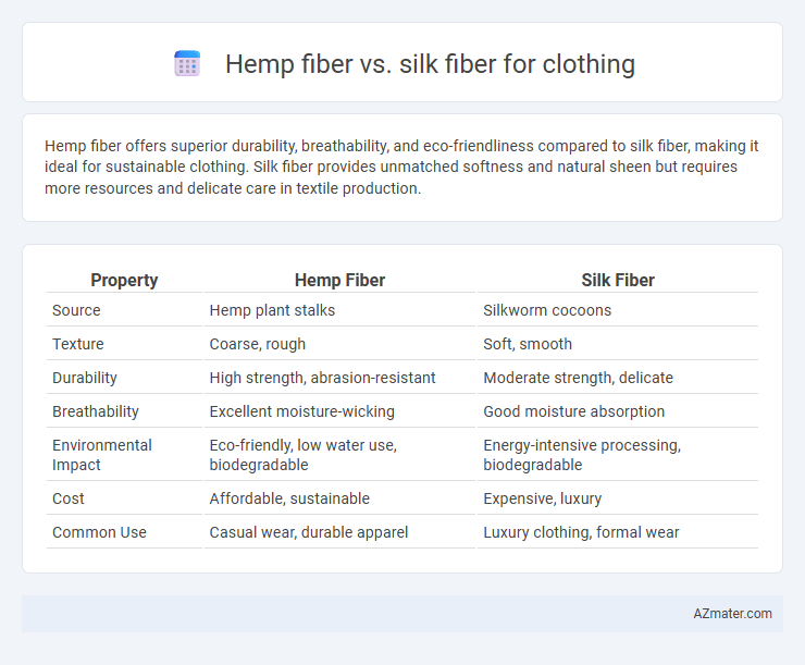 Hemp fiber vs. silk fiber for clothing - What is The Difference?