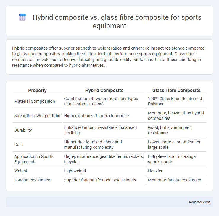 Hybrid composite vs. glass fibre composite for sports equipment - What is The Difference?