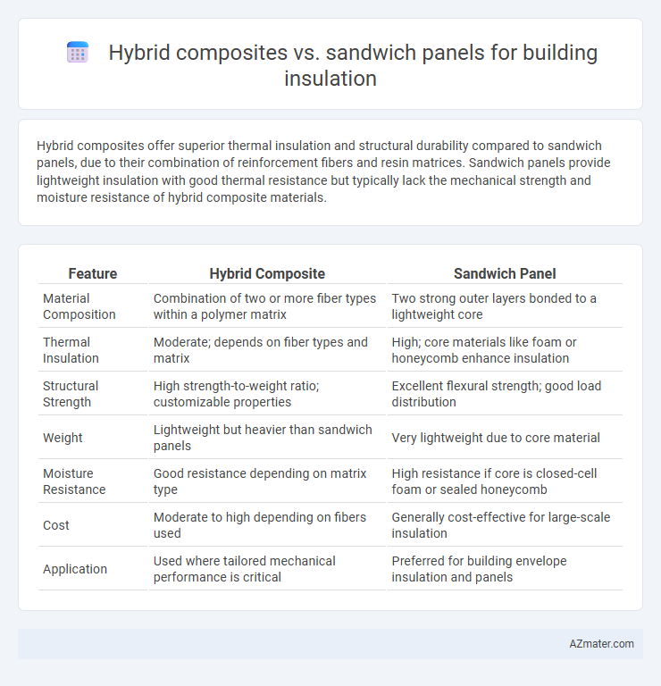 Hybrid composites vs. sandwich panels for building insulation - What is The Difference?