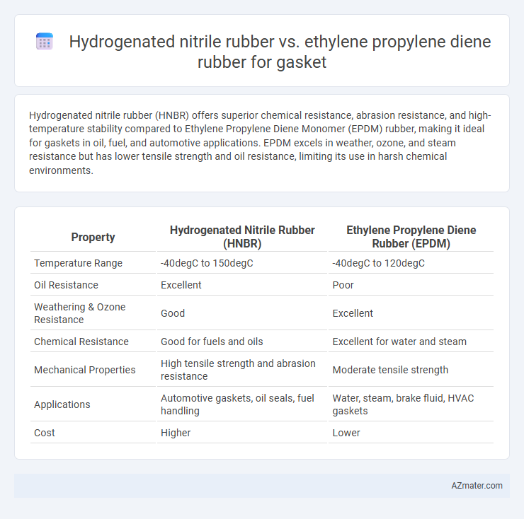 Hydrogenated nitrile rubber vs. ethylene propylene diene rubber for gasket - What is The Difference?