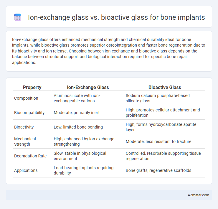 Ion-exchange glass vs. bioactive glass for bone implants - What is The Difference?