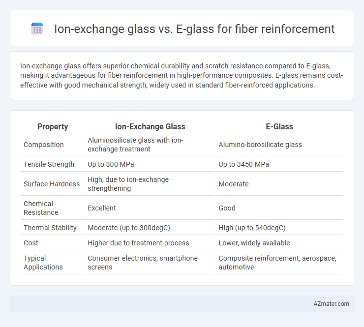 Ion-exchange glass vs. E-glass for fiber reinforcement - What is The Difference?