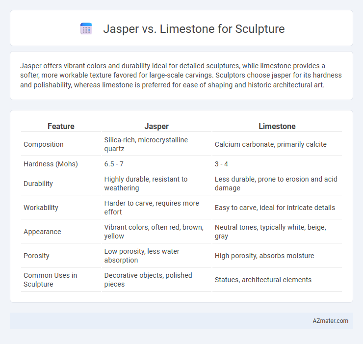 Jasper vs. Limestone for Sculpture - What is The Difference?