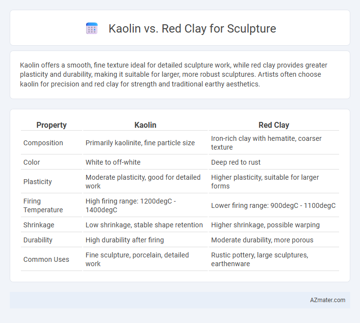 Kaolin vs. Red Clay for Sculpture - What is The Difference?