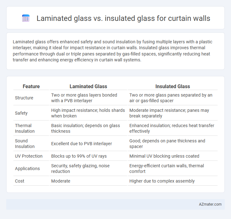 Laminated glass vs. insulated glass for curtain walls - What is The Difference?