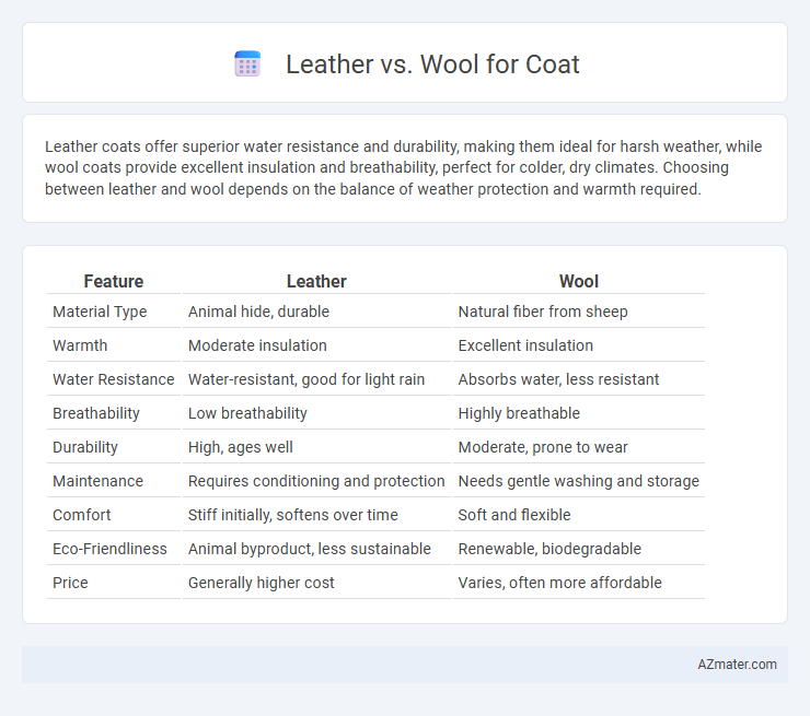 Leather vs. Wool for Coat - What is The Difference?