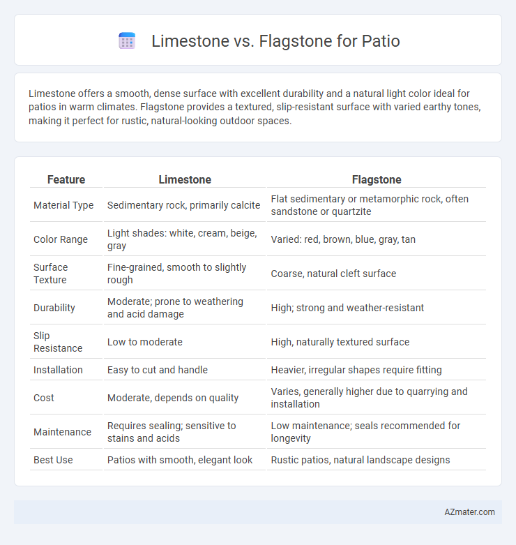 Limestone vs. Flagstone for Patio - What is The Difference?