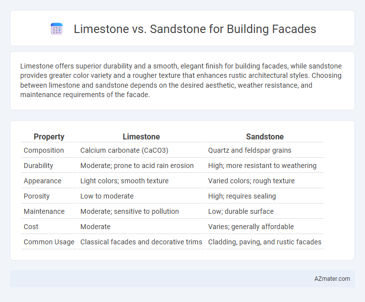 Limestone vs. Sandstone for Building Facades - What is The Difference?