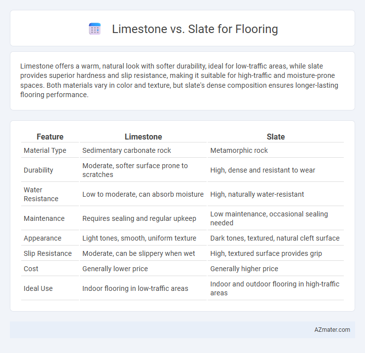 Limestone vs. Slate for Flooring - What is The Difference?