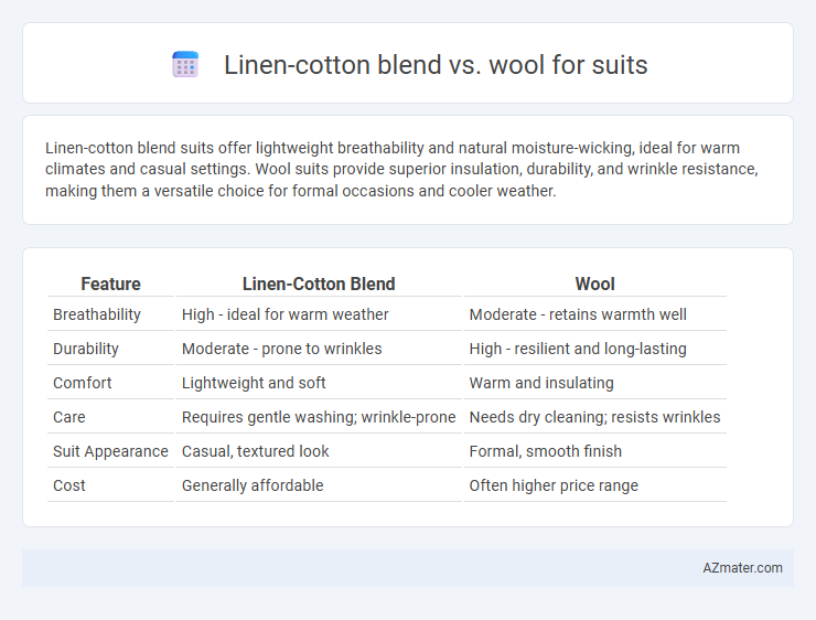 Linen-cotton blend vs. wool for suits - What is The Difference?