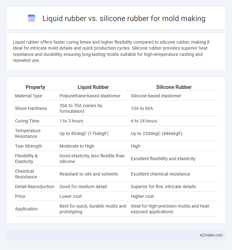 Liquid rubber vs. silicone rubber for mold making - What is The Difference?