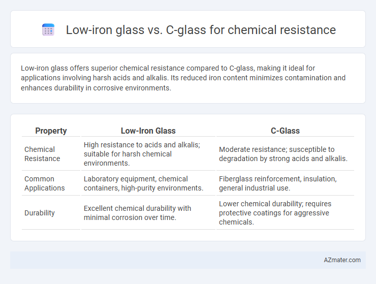 Low-iron glass vs. C-glass for chemical resistance - What is The Difference?
