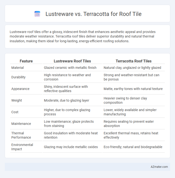 Lustreware vs. Terracotta for Roof Tile - What is The Difference?