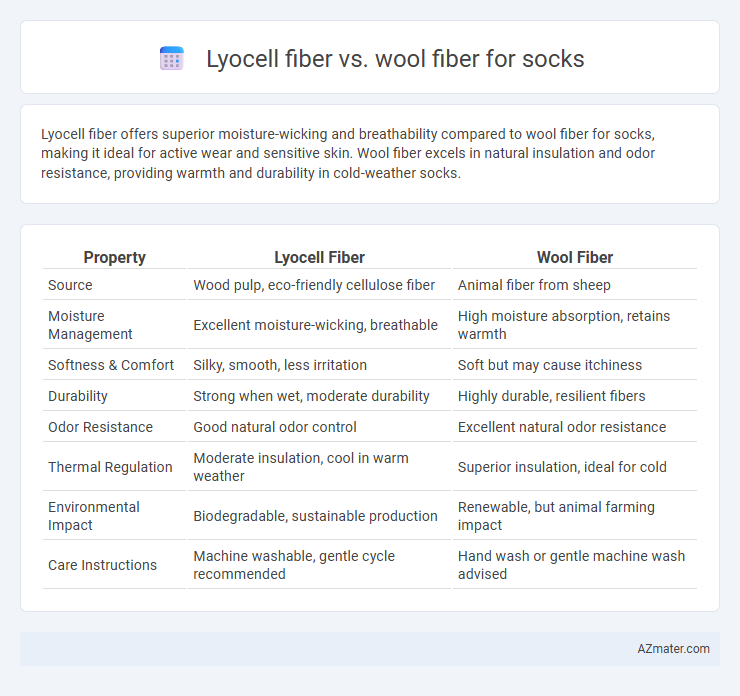 Lyocell fiber vs. wool fiber for socks - What is The Difference?