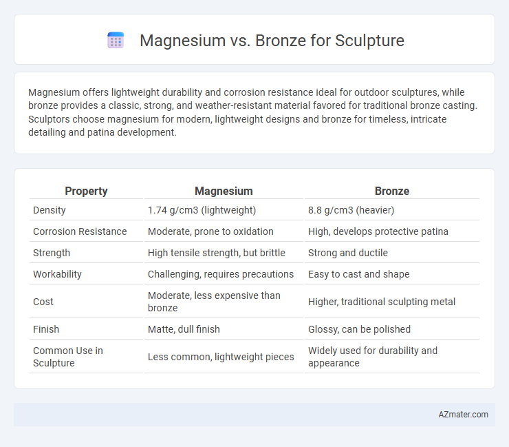 Magnesium vs. Bronze for Sculpture - What is The Difference?