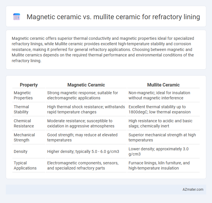 Magnetic ceramic vs. mullite ceramic for refractory lining - What is The Difference?