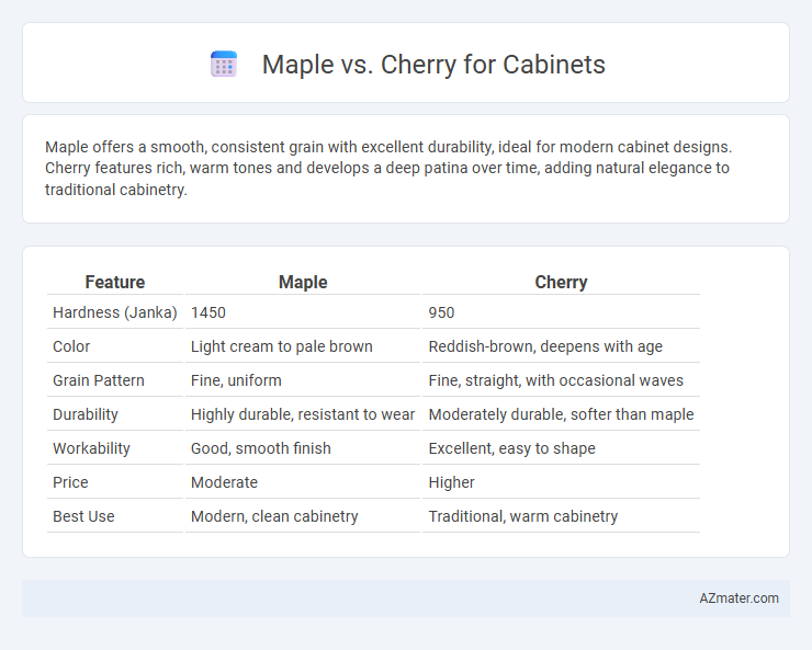 Maple vs. Cherry for Cabinets - What is The Difference?