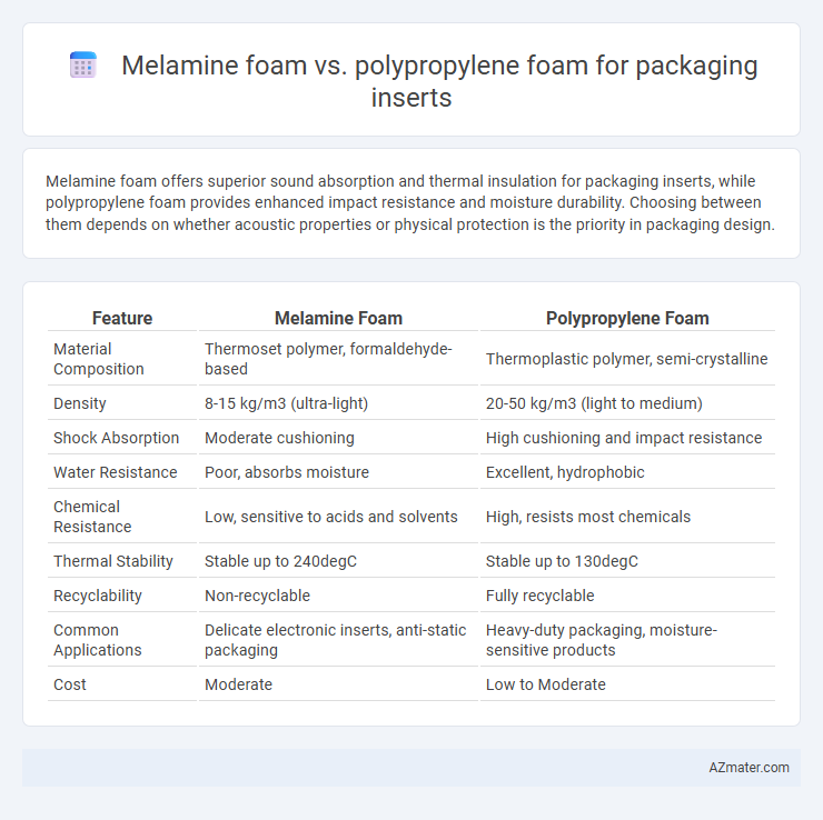 Melamine foam vs. polypropylene foam for packaging inserts - What is The Difference?