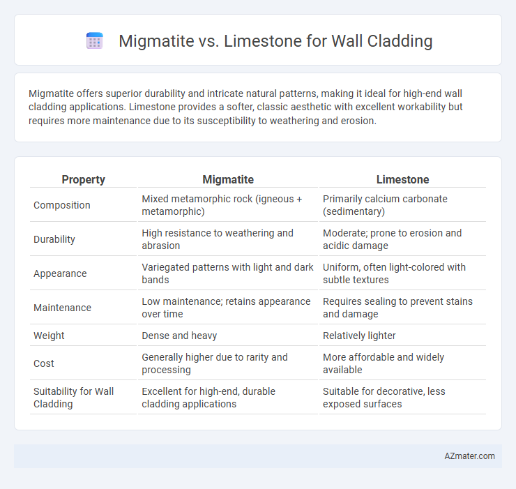 Migmatite vs. Limestone for Wall Cladding - What is The Difference?