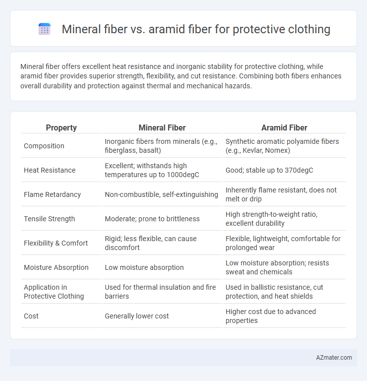 Mineral fiber vs. aramid fiber for protective clothing - What is The Difference?