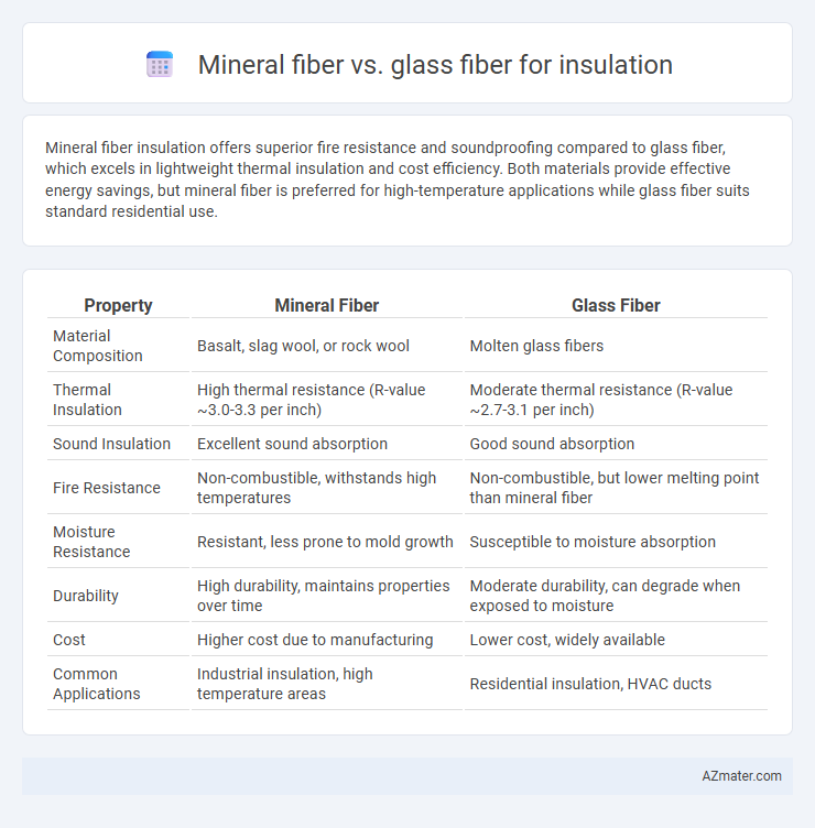Mineral fiber vs. glass fiber for insulation - What is The Difference?