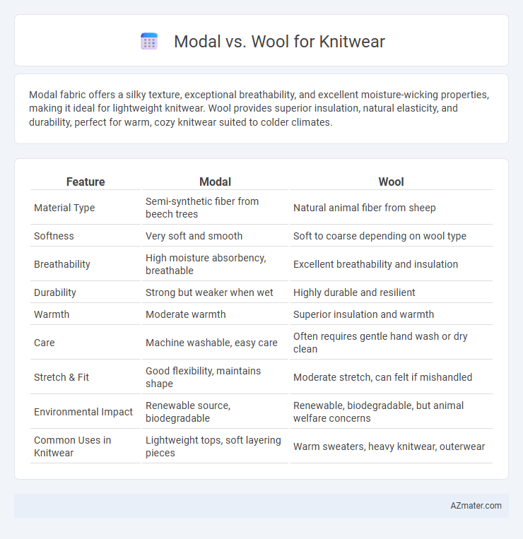 Modal vs. Wool for Knitwear - What is The Difference?