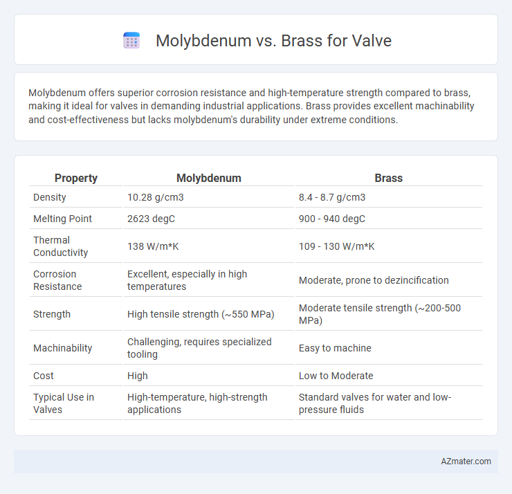 Molybdenum vs. Brass for Valve - What is The Difference?