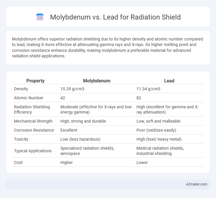 Molybdenum vs. Lead for Radiation Shield - What is The Difference?