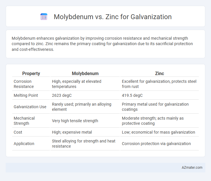 Molybdenum vs. Zinc for Galvanization - What is The Difference?