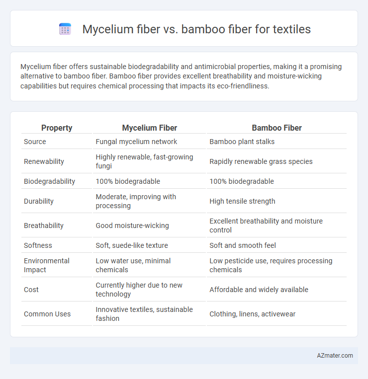 Mycelium fiber vs. bamboo fiber for textiles - What is The Difference?