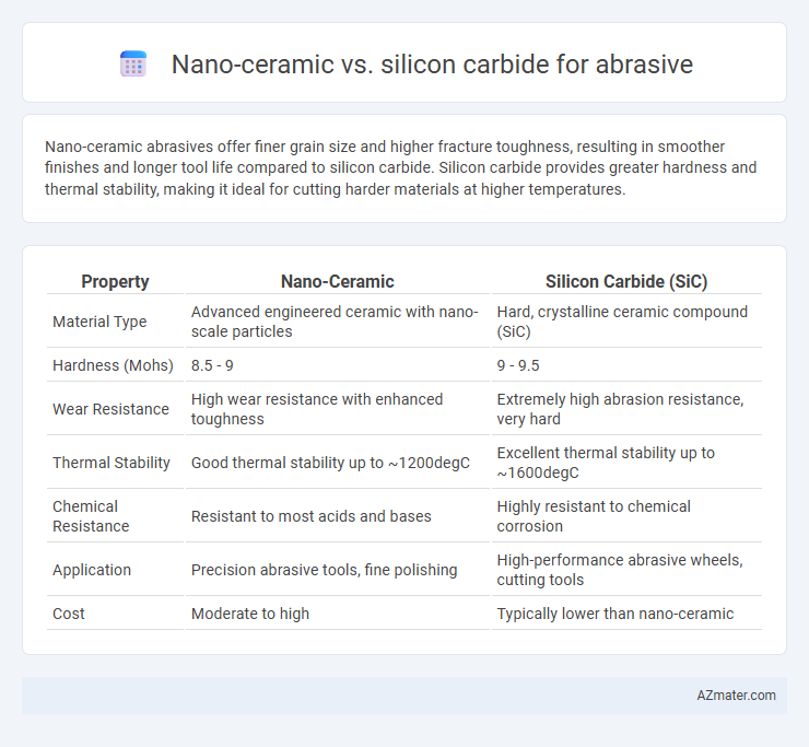 Nano-ceramic vs. silicon carbide for abrasive - What is The Difference?