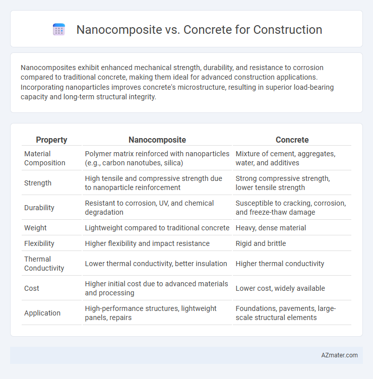 Nanocomposite vs. Concrete for Construction - What is The Difference?