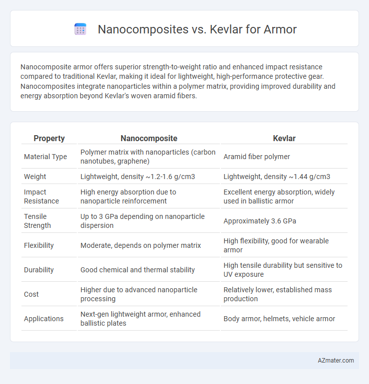Nanocomposites vs. Kevlar for Armor - What is The Difference?