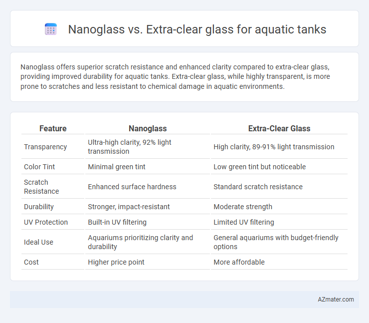 Nanoglass vs. Extra-clear glass for aquatic tanks - What is The Difference?