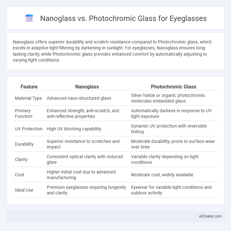 Nanoglass vs. Photochromic Glass for Eyeglasses - What is The Difference?