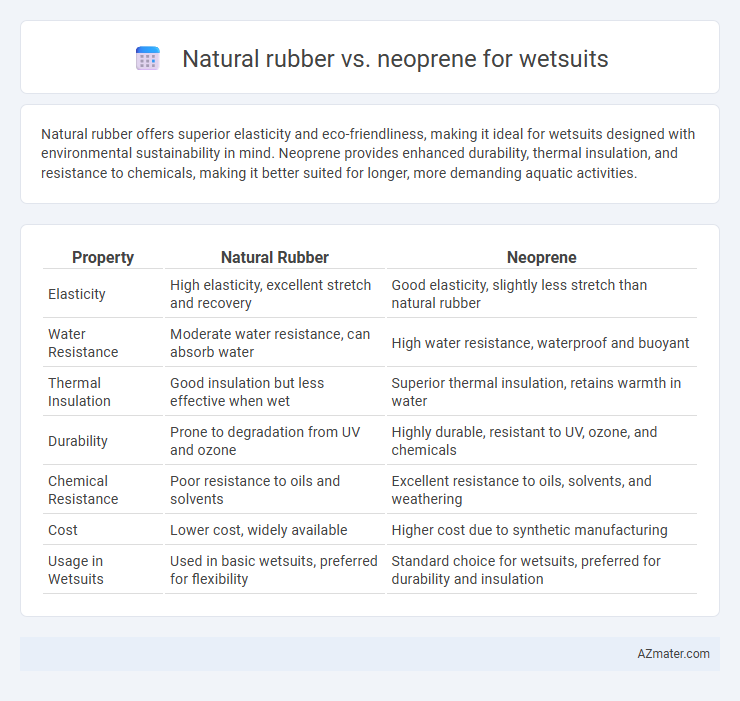 Natural rubber vs. neoprene for wetsuits - What is The Difference?