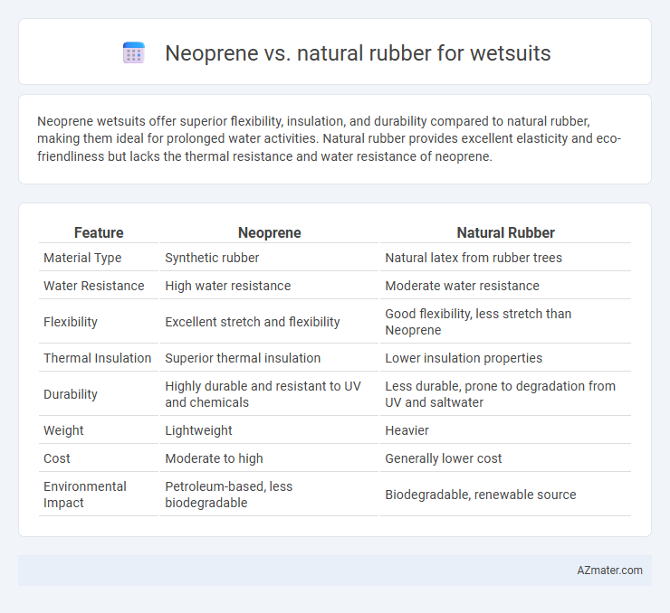 Neoprene vs. natural rubber for wetsuits - What is The Difference?